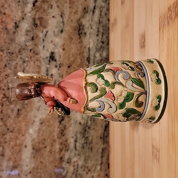 Jim Shore 2008 Heartwood Creek Angel Figurine July Birthstone - Picture 2 of 5